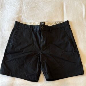 J. Crew chino shorts 7” black